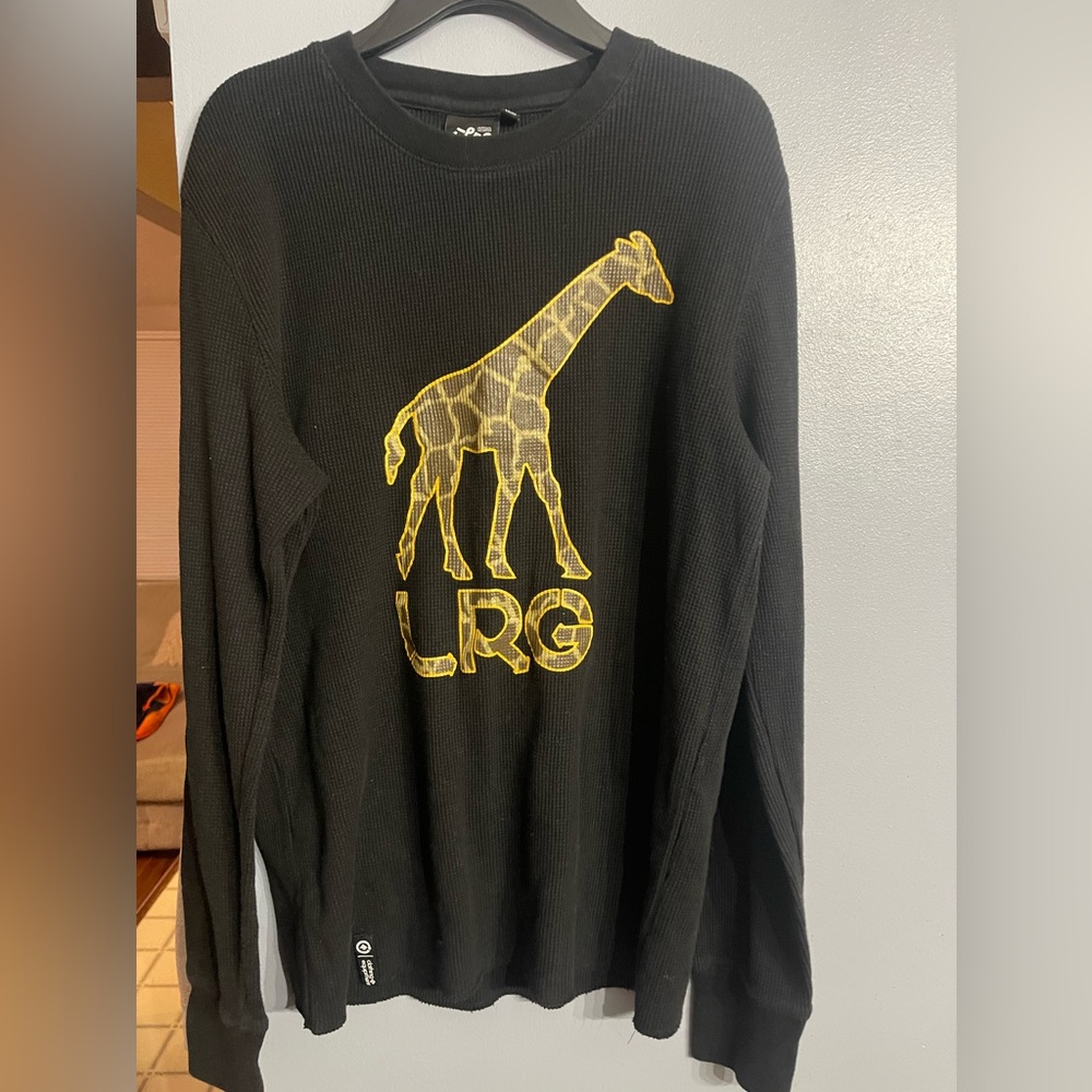 Men’s LRG Giraffe Waffle Thermal Top- small